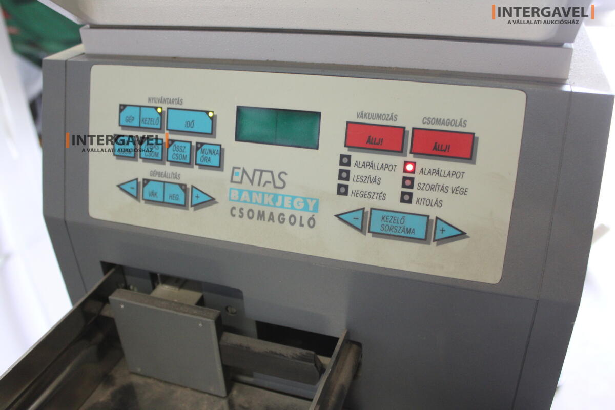 Bankjegycsomagoló gép (Entas MPII) 2