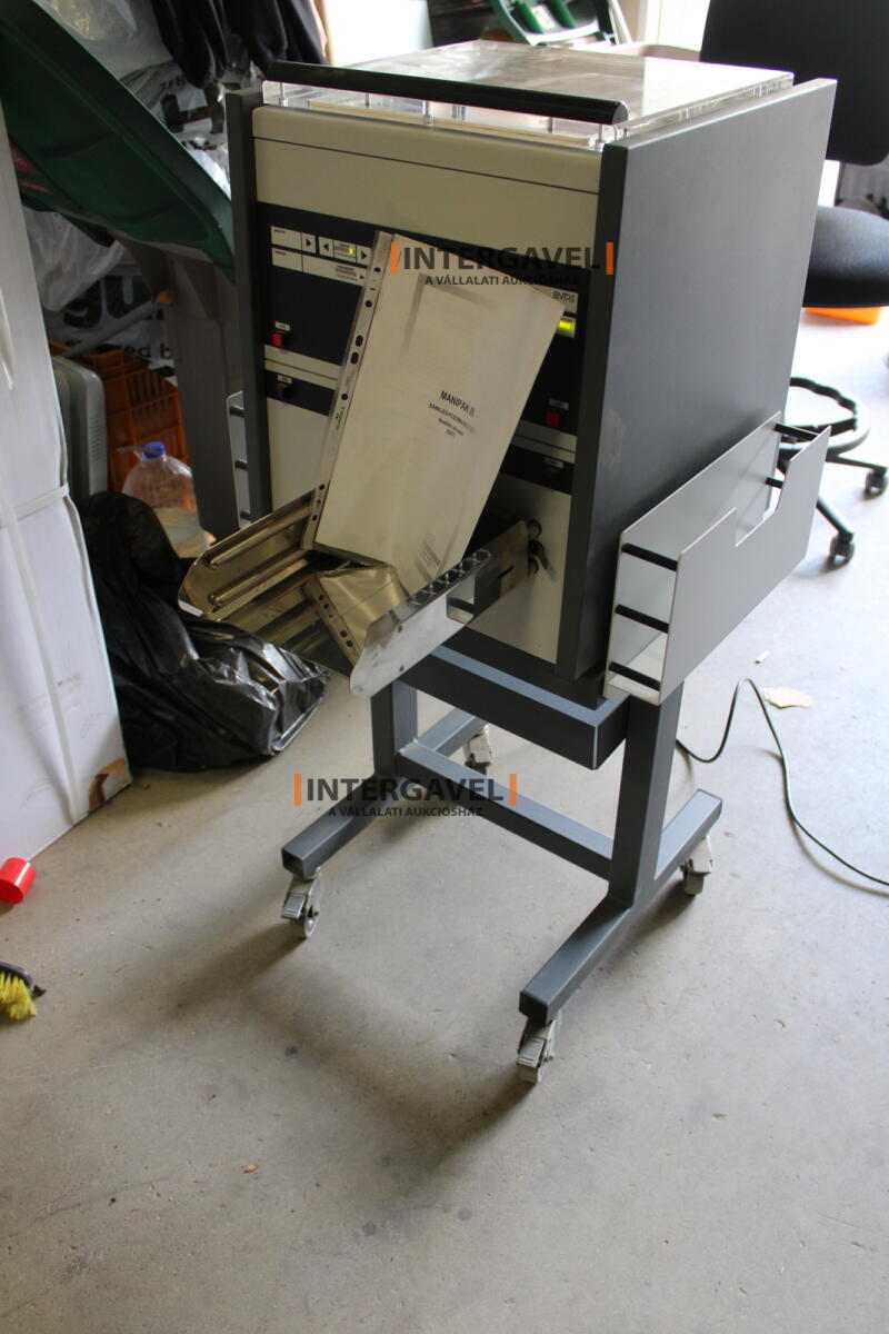 Bankjegycsomagoló gép (Entas Minipak III)