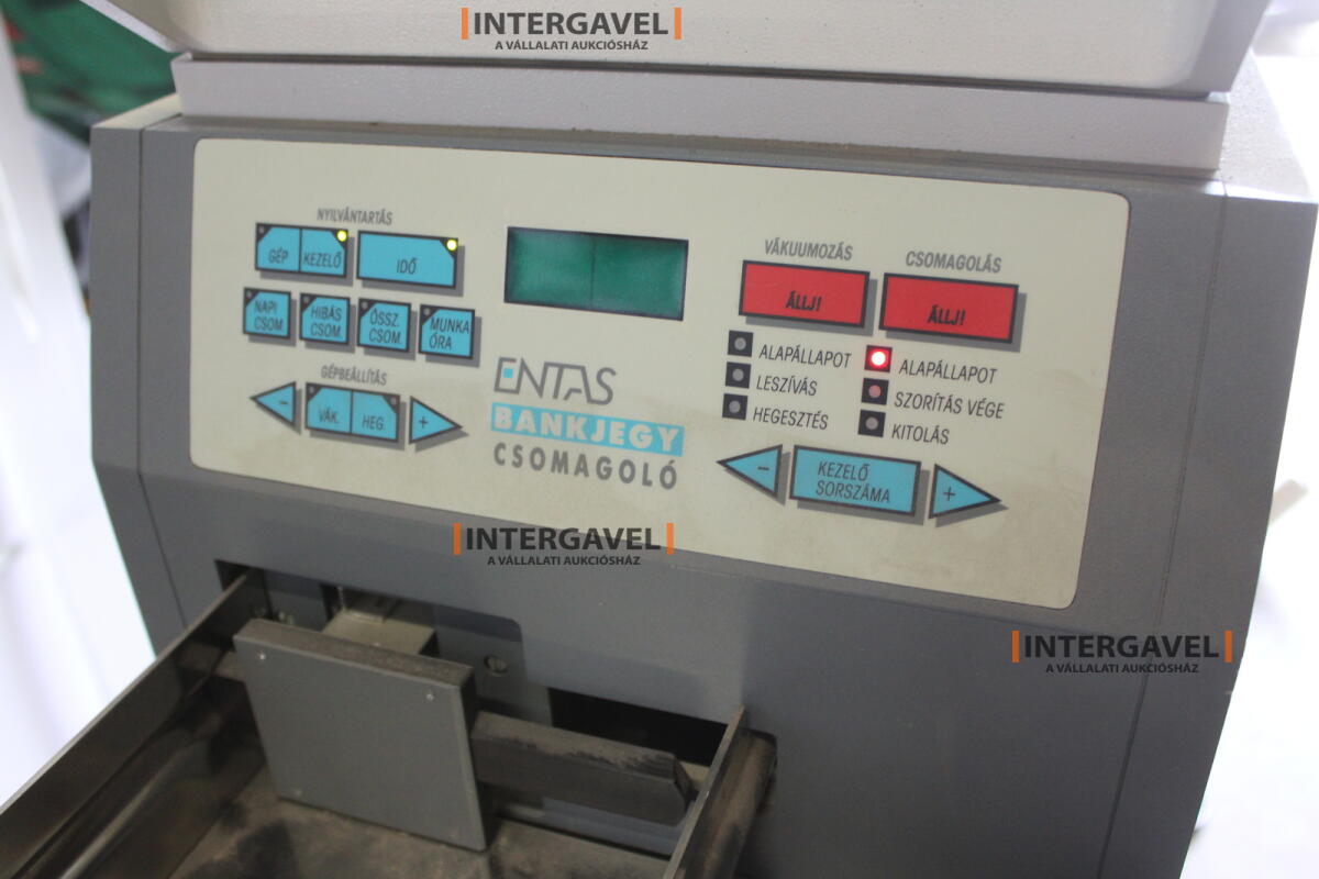 Bankjegycsomagoló gép (Entas MPII) 2