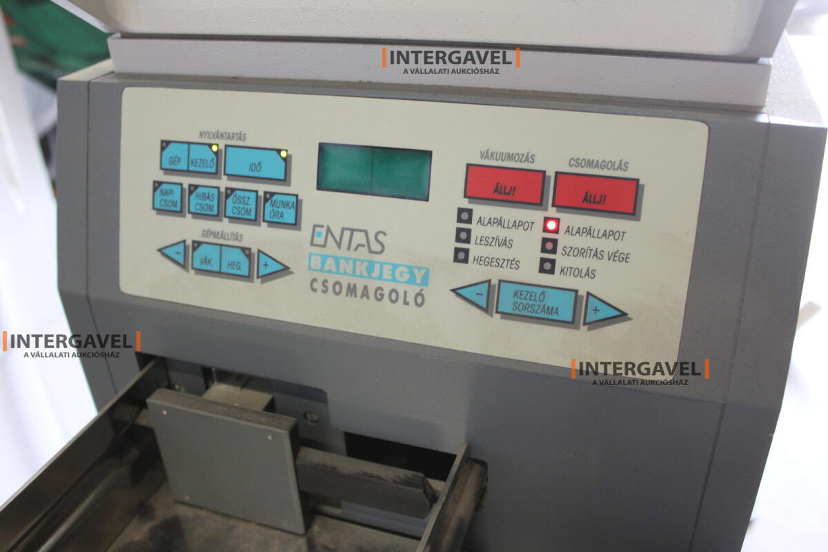 Bankjegycsomagoló gép (Entas MPII) 2