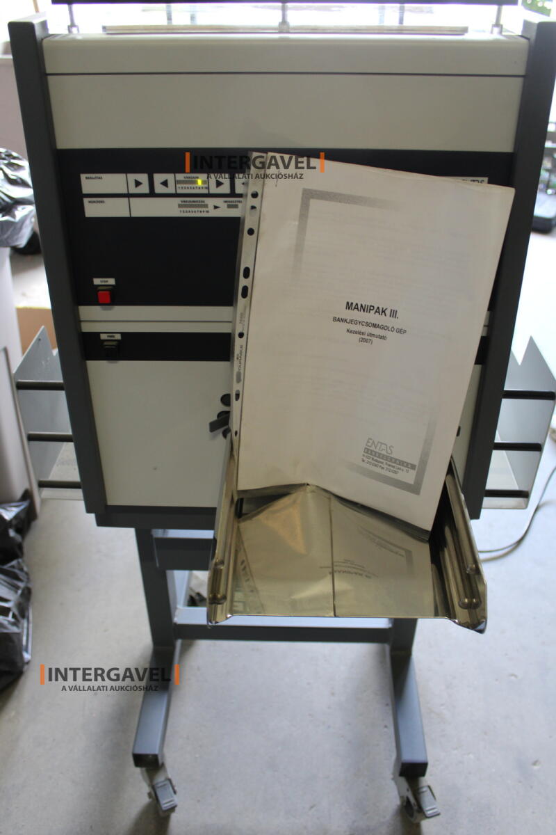 Bankjegycsomagoló gép (Entas Minipak III) 2