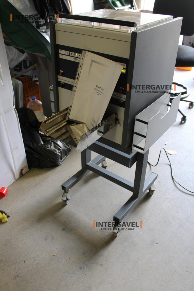 Bankjegycsomagoló gép (Entas Minipak III)