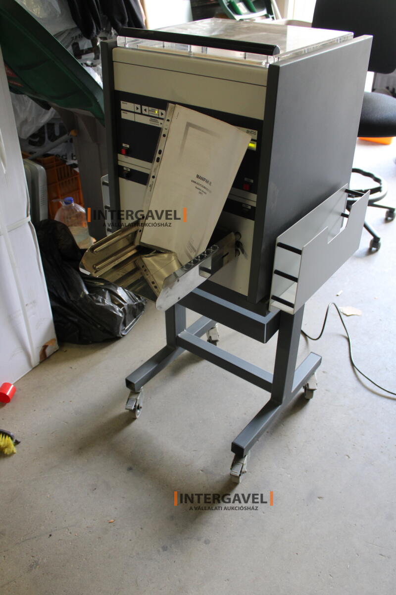 Bankjegycsomagoló gép (Entas Minipak III)