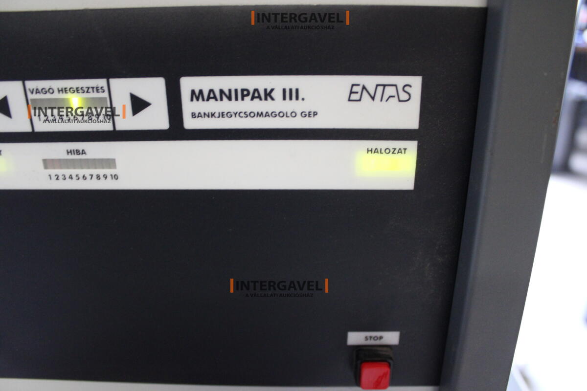 Bankjegycsomagoló gép (Entas Minipak III) 3