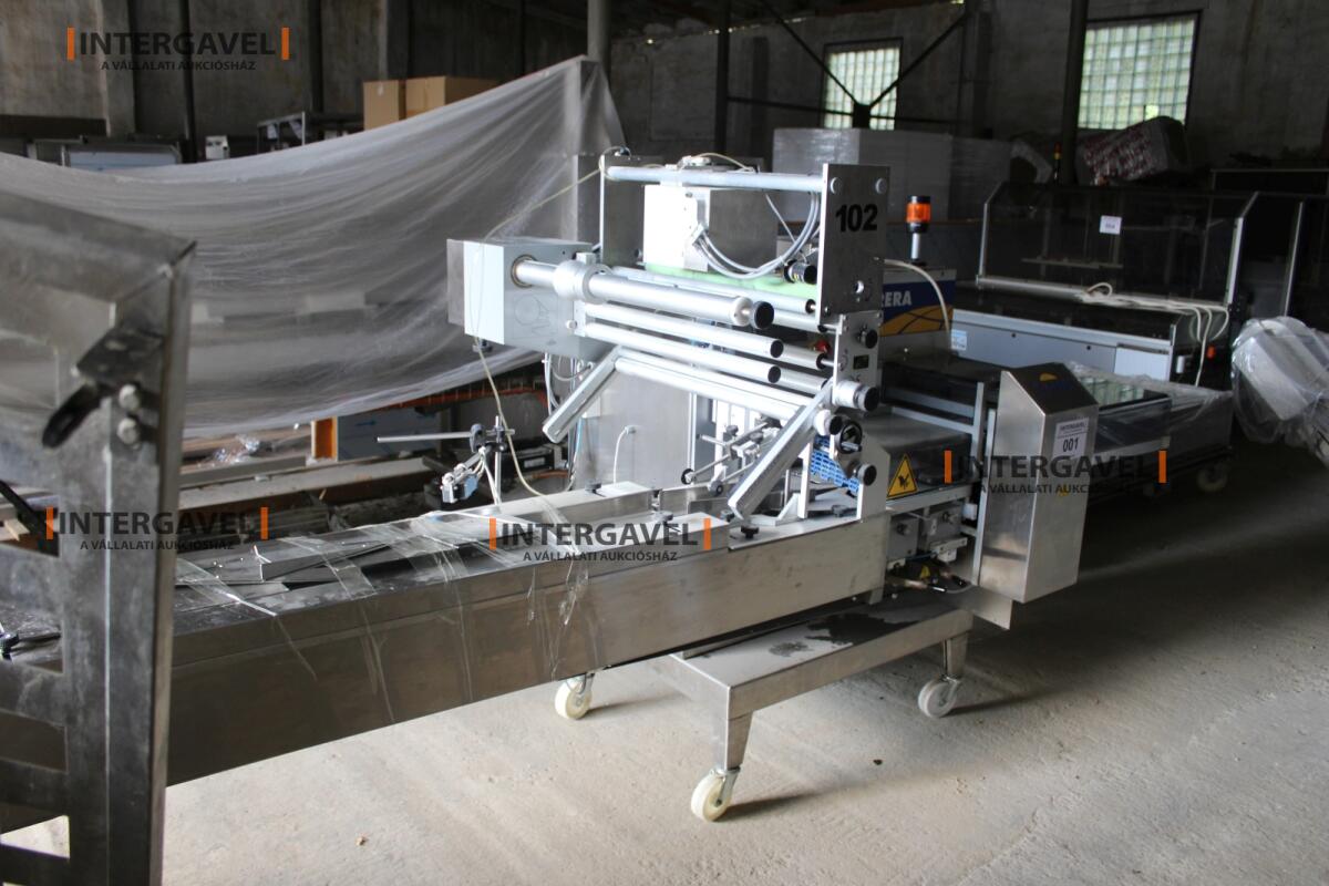 Ilapak síkfóliás horizontális csomagológép 2