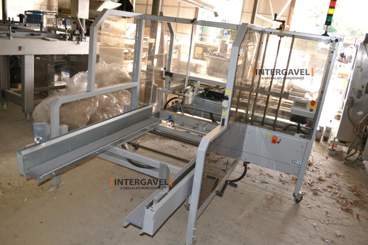 Soco System dobozfelállító gép 12
