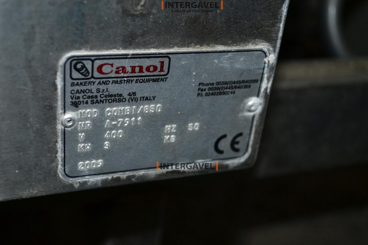 Canol sodró (szétszedett állapotban) 7