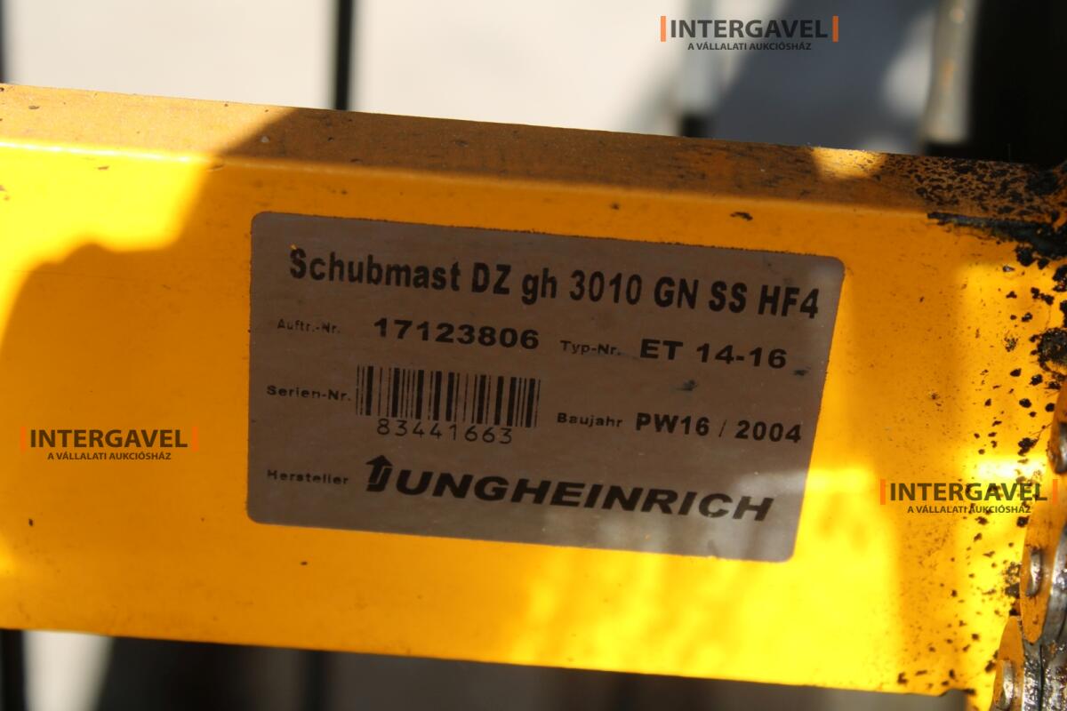 Elektromos targonca - Jungheinrich 20