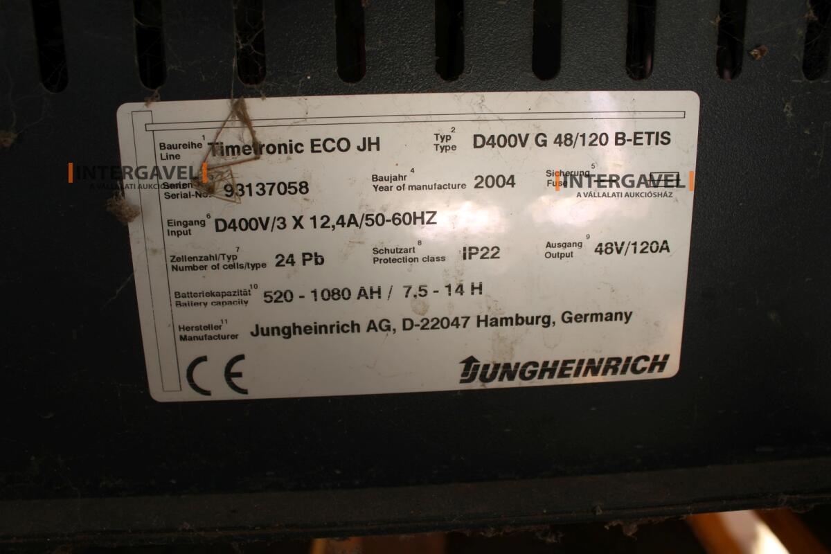 Elektromos targonca - Jungheinrich 23