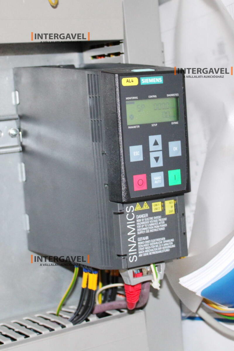 Vákuumos szárító berendezés 7