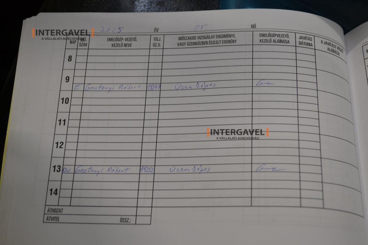 Jungheinrich targonca 11