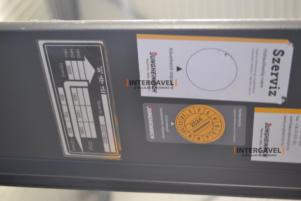 Jungheinrich targonca 10