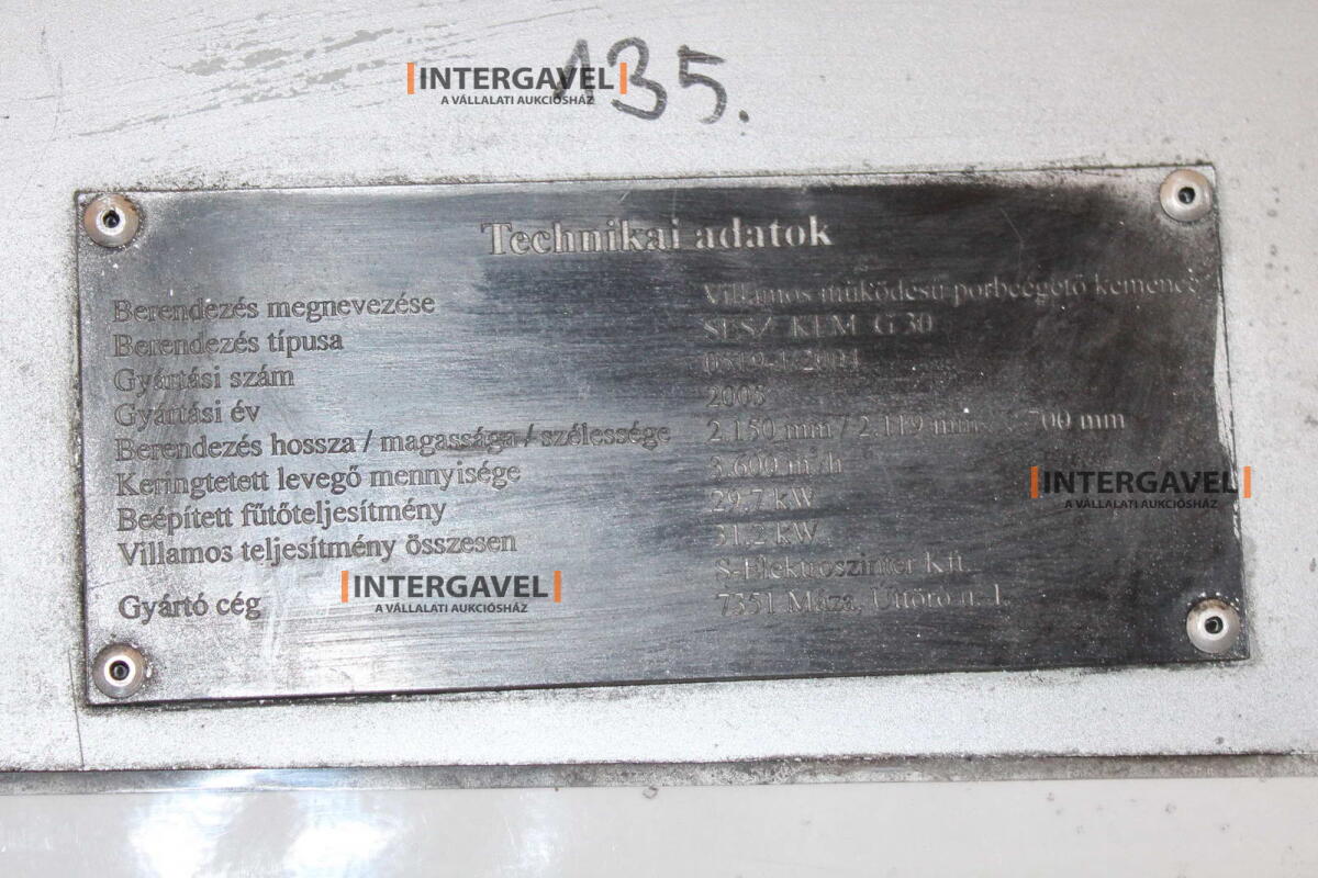 Kemence - S-Elektroszinter Kft, KLM G30 2