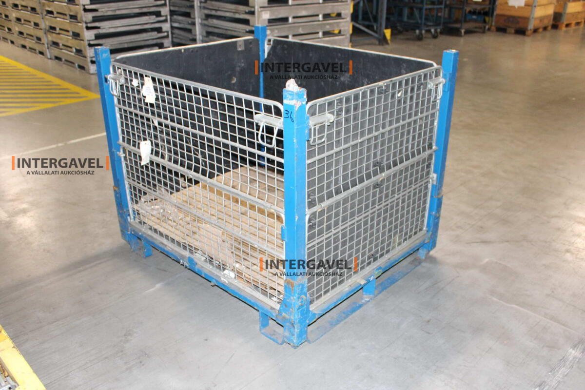 Rácsos konténer - összecsukható 6