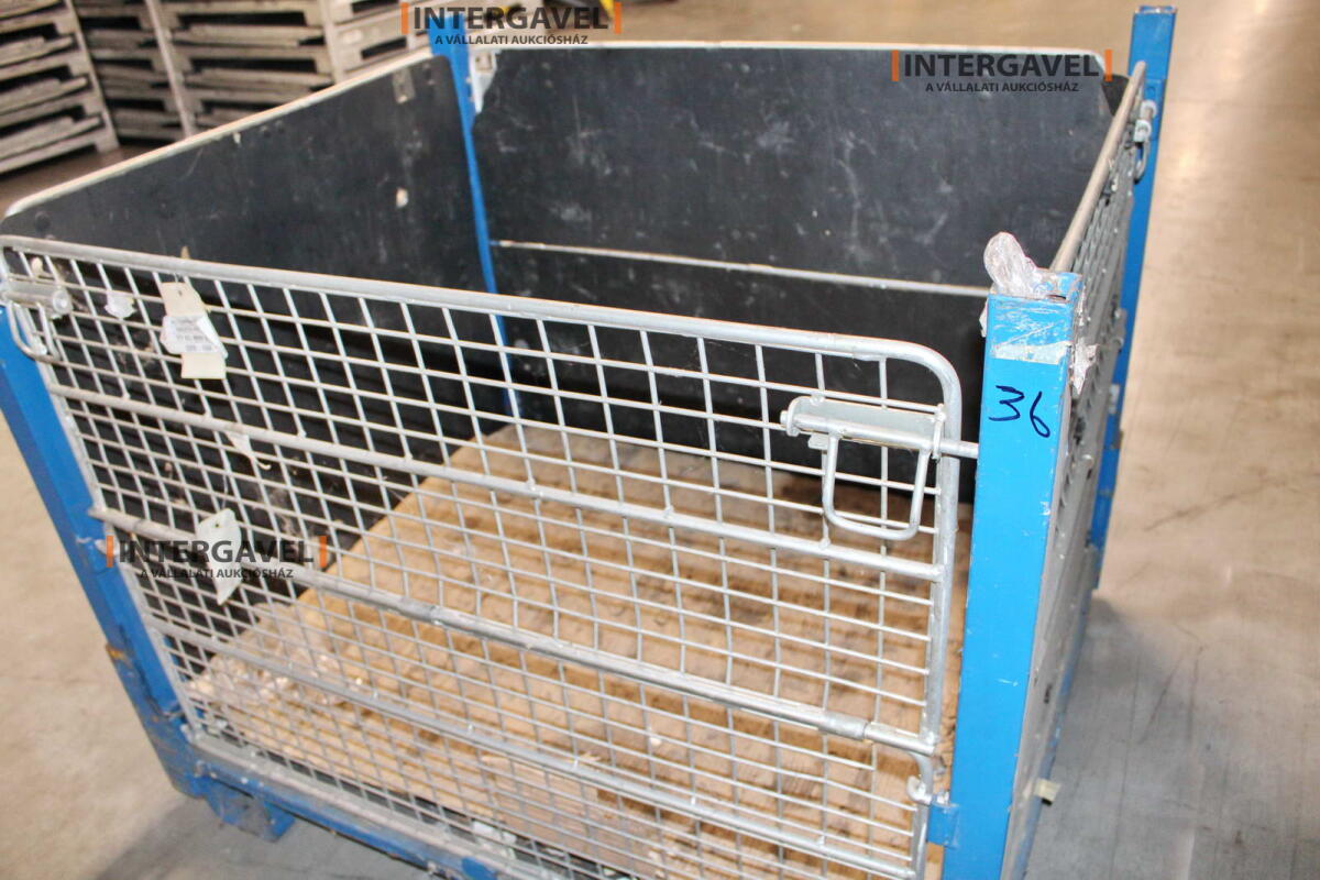 Rácsos konténer - összecsukható 8