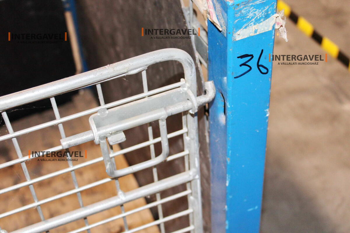 Rácsos konténer - összecsukható 9