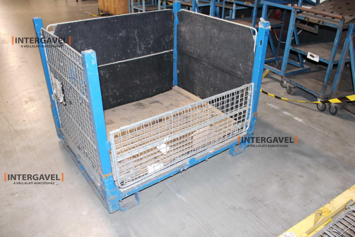 Rácsos konténer - összecsukható 10
