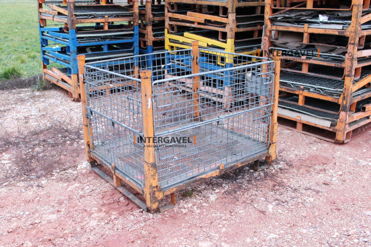 Rácsos konténer - összecsukható 27