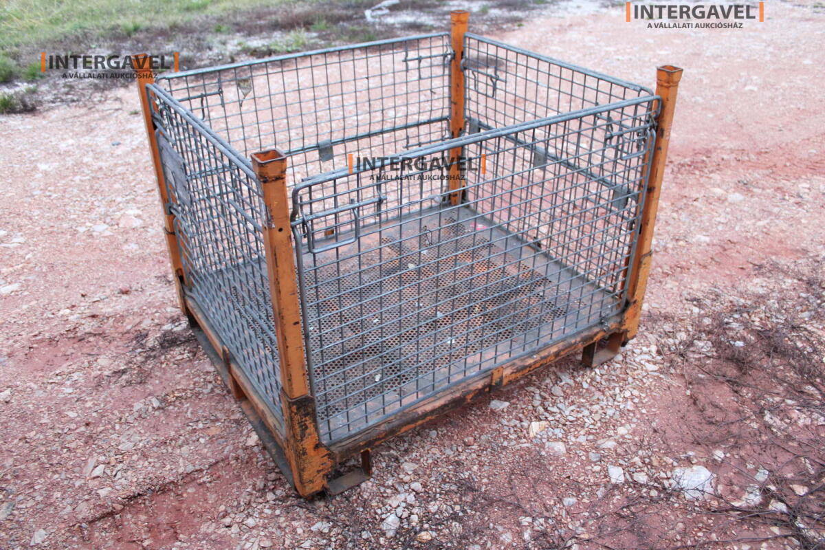 Rácsos konténer - összecsukható 28