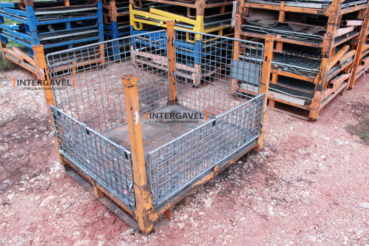 Rácsos konténer - összecsukható 29