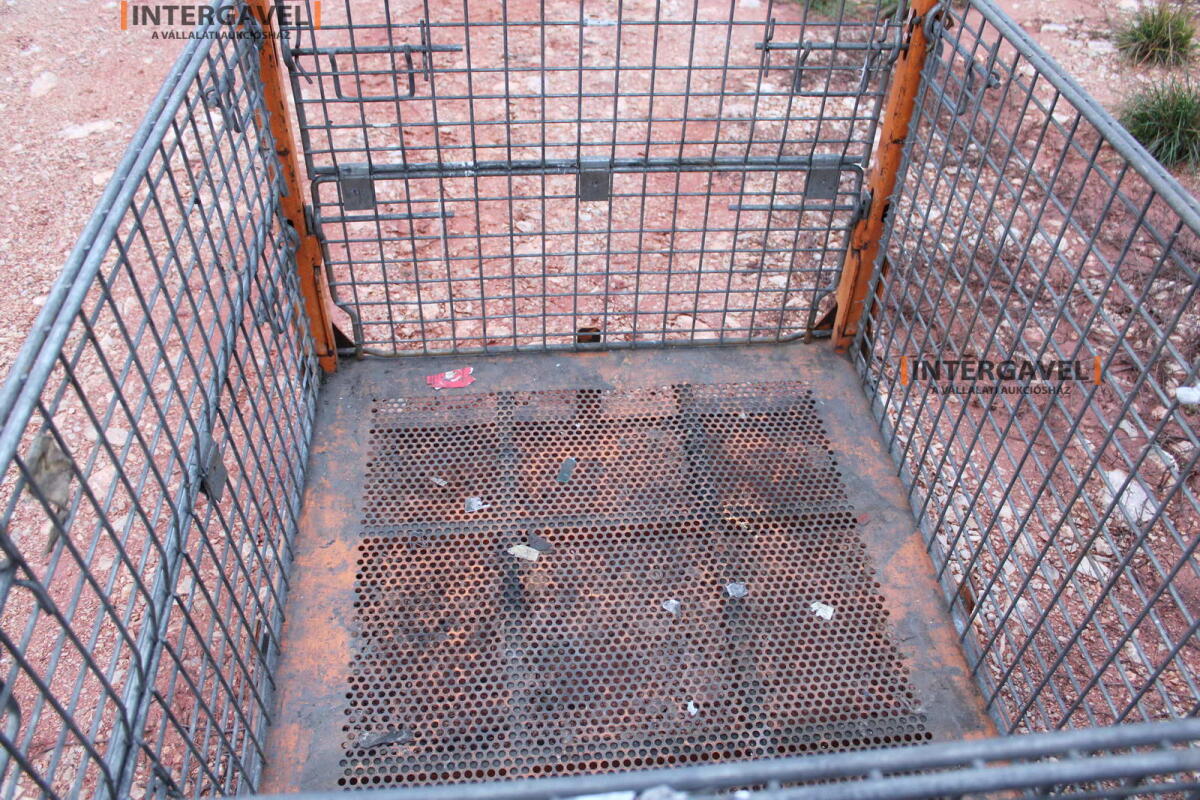 Rácsos konténer - összecsukható 33