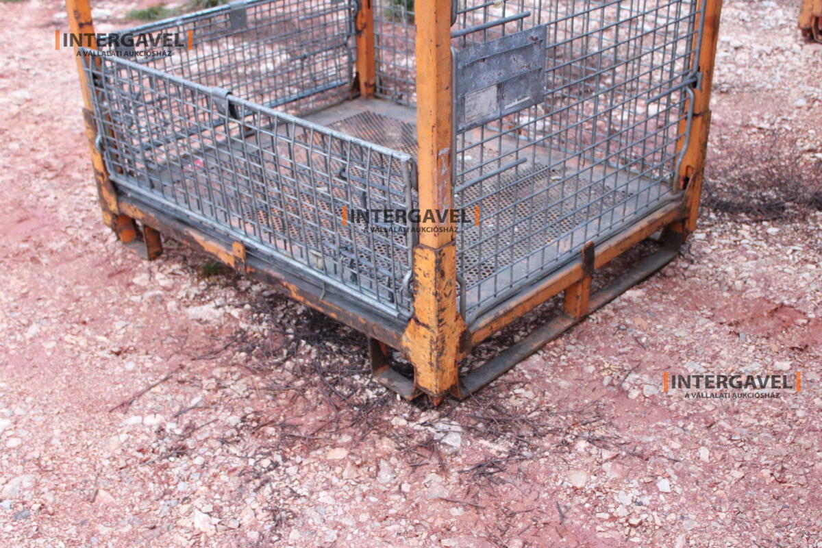 Rácsos konténer - összecsukható 34