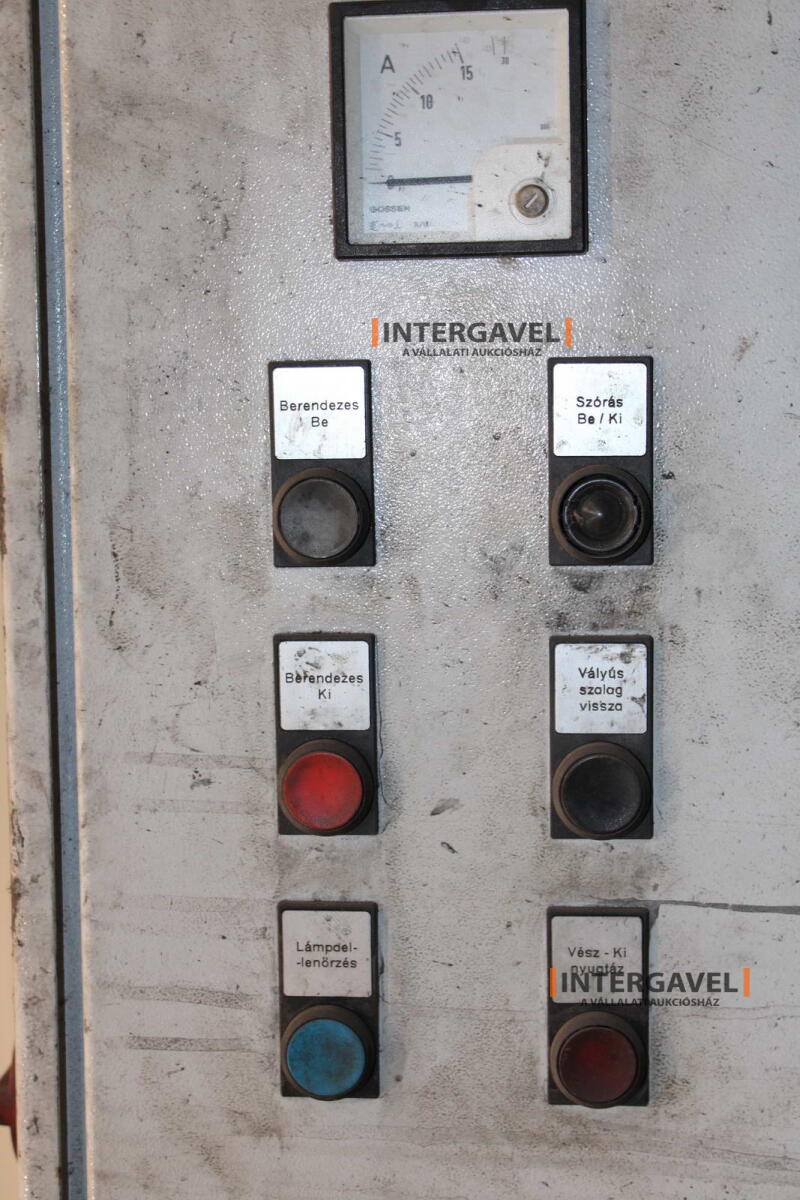 Sörétező berendezés - Wheelabratorgroup 13