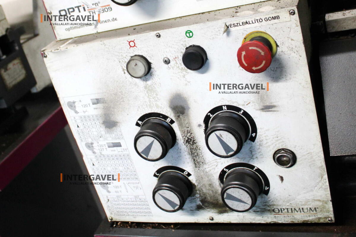 Eszterga - Optimum, TH 3309 16