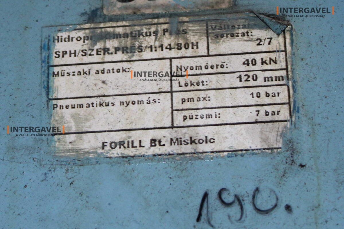 Vegyes présgépek 4