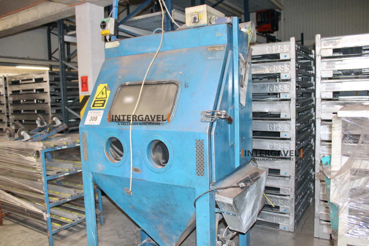 Szemcseszóró kabin - Laborex, CAB1250-NS-W 4