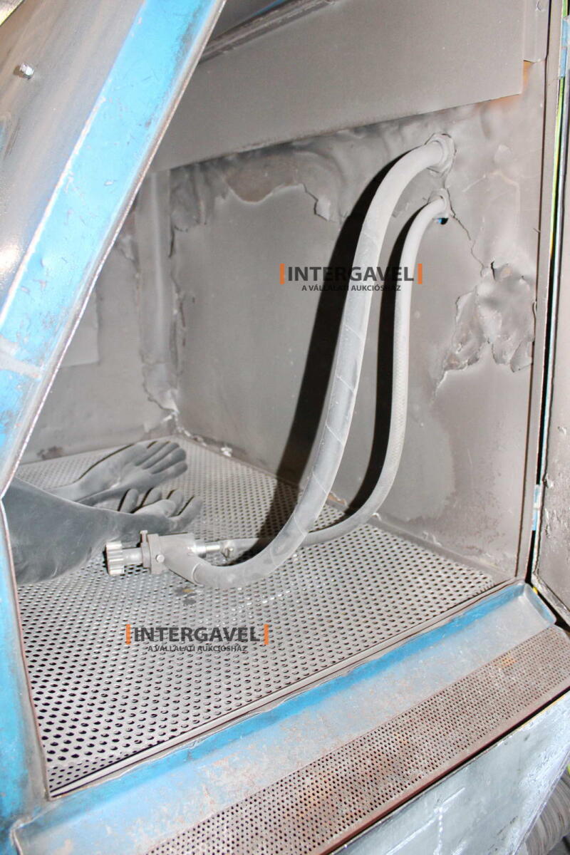 Szemcseszóró kabin - Laborex, CAB1250-NS-W 6