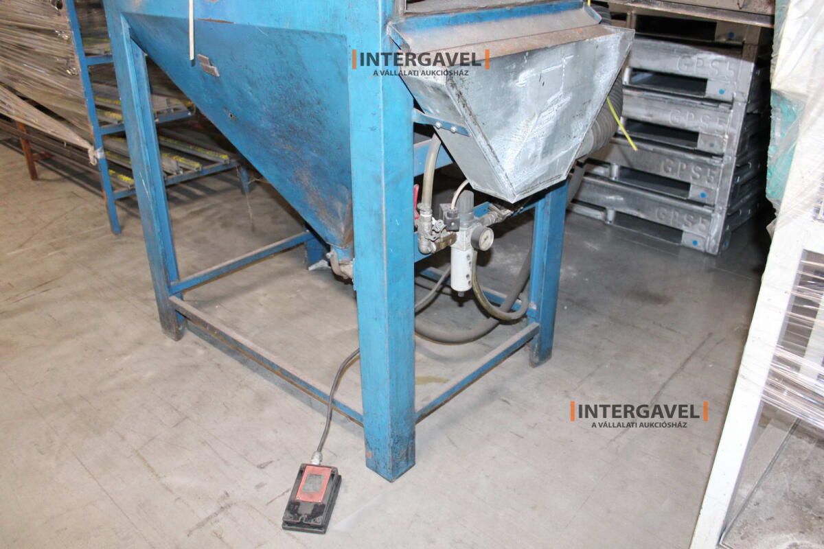 Szemcseszóró kabin - Laborex, CAB1250-NS-W 10