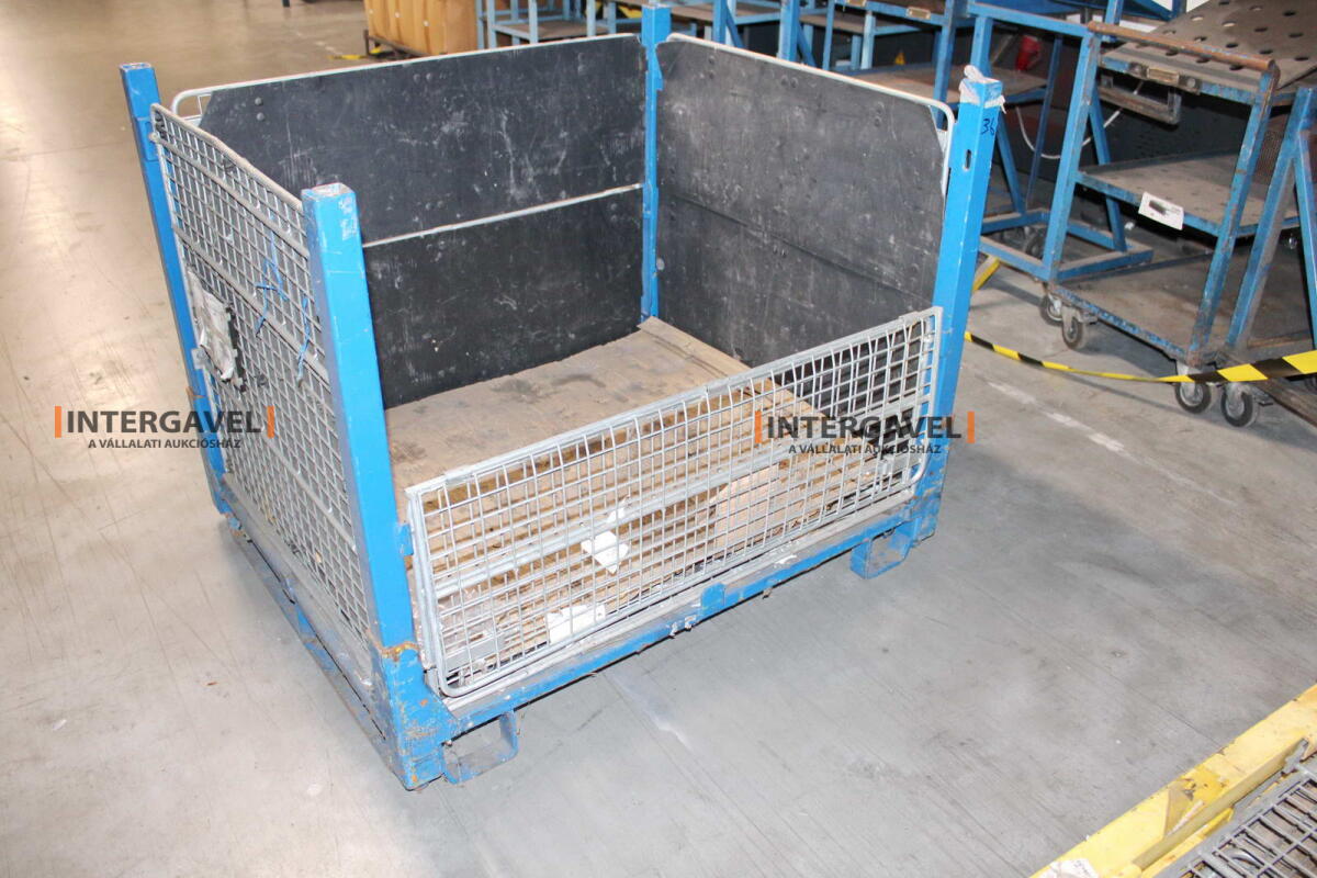 Rácsos konténer - összecsukható 4