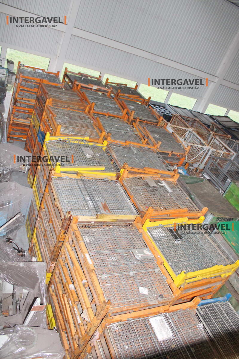 Rácsos konténer - összecsukható 22