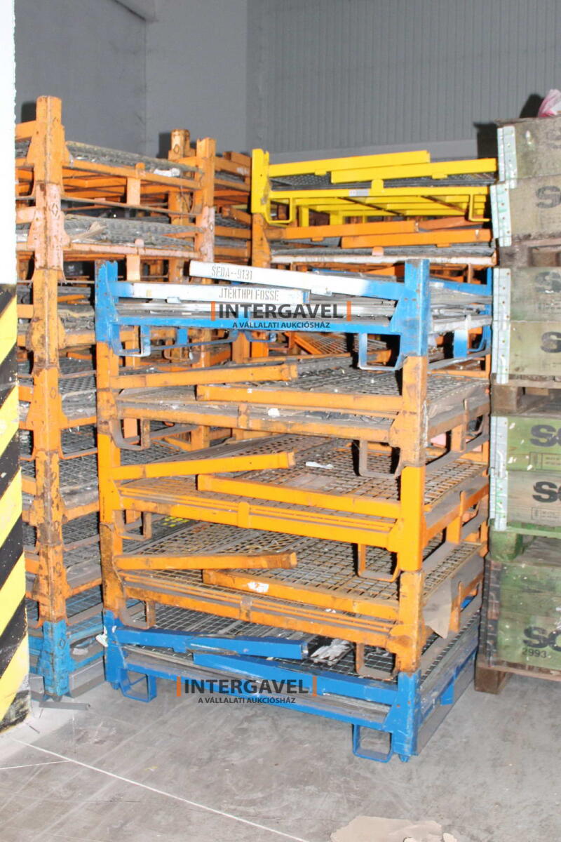 Rácsos konténer - összecsukható 23