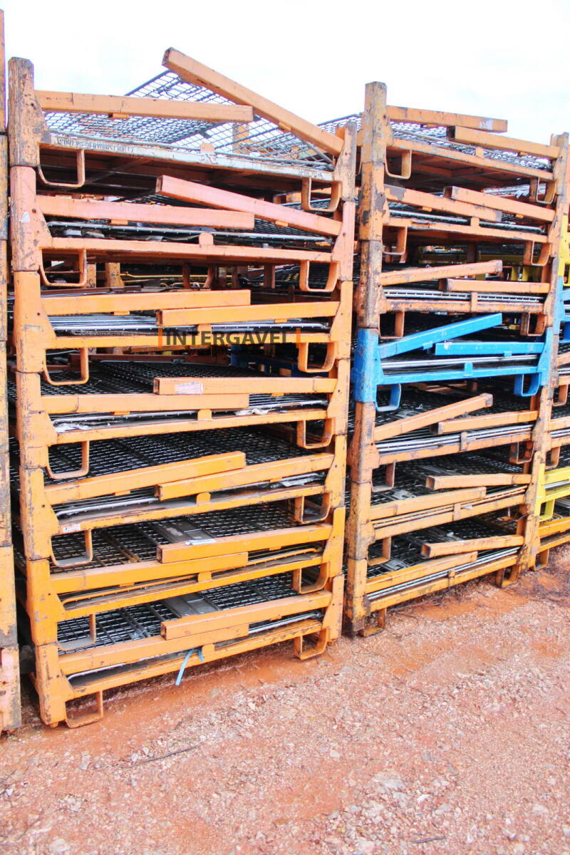 Rácsos konténer - összecsukható 26