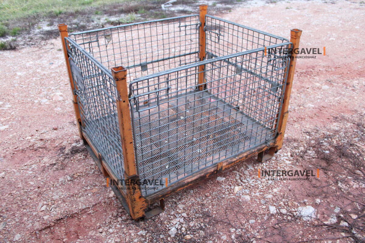 Rácsos konténer - összecsukható 28