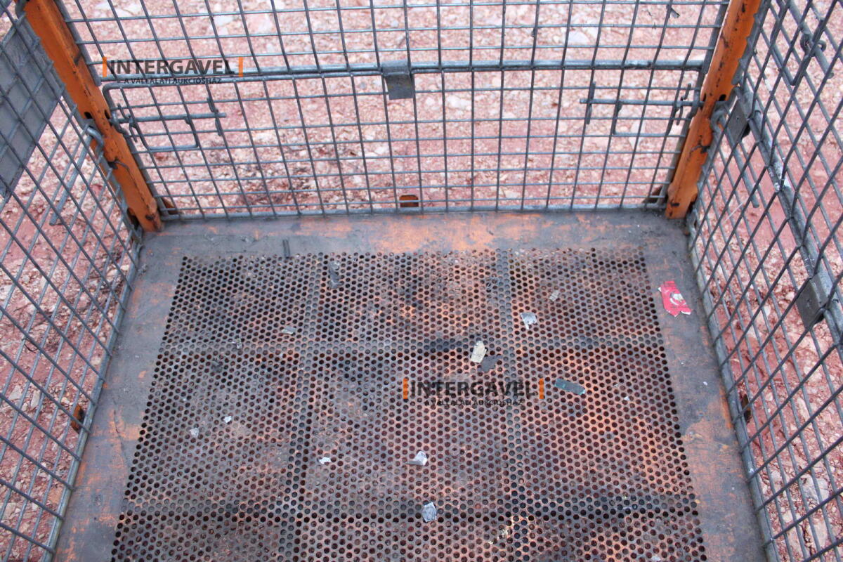 Rácsos konténer - összecsukható 32