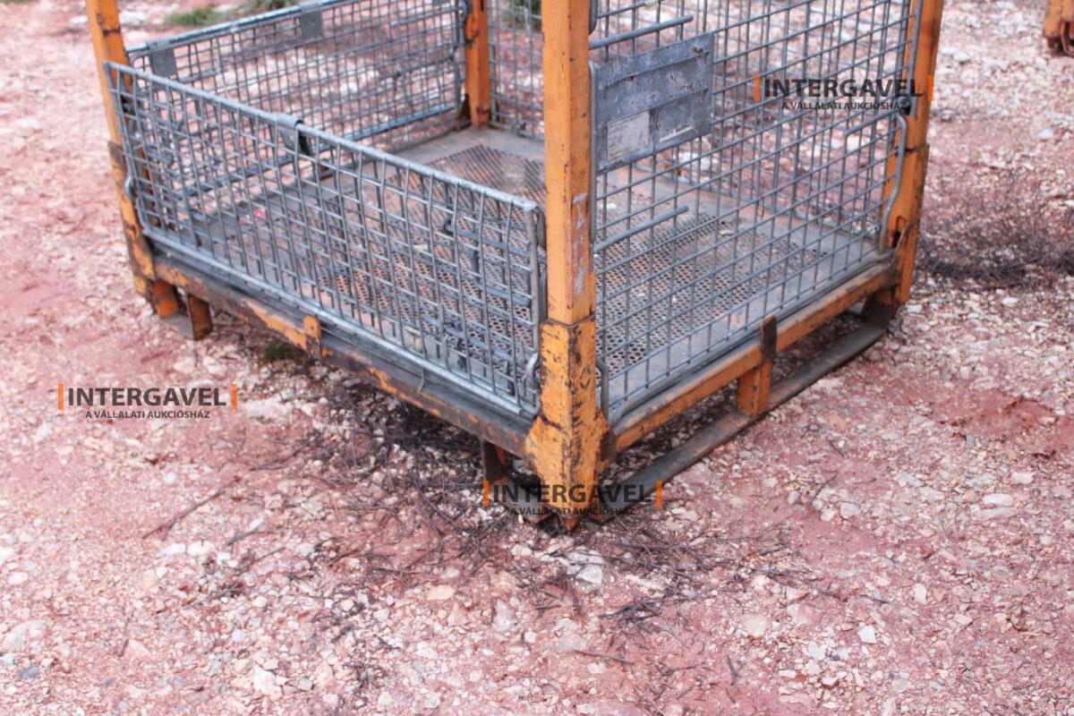 Rácsos konténer - összecsukható 34