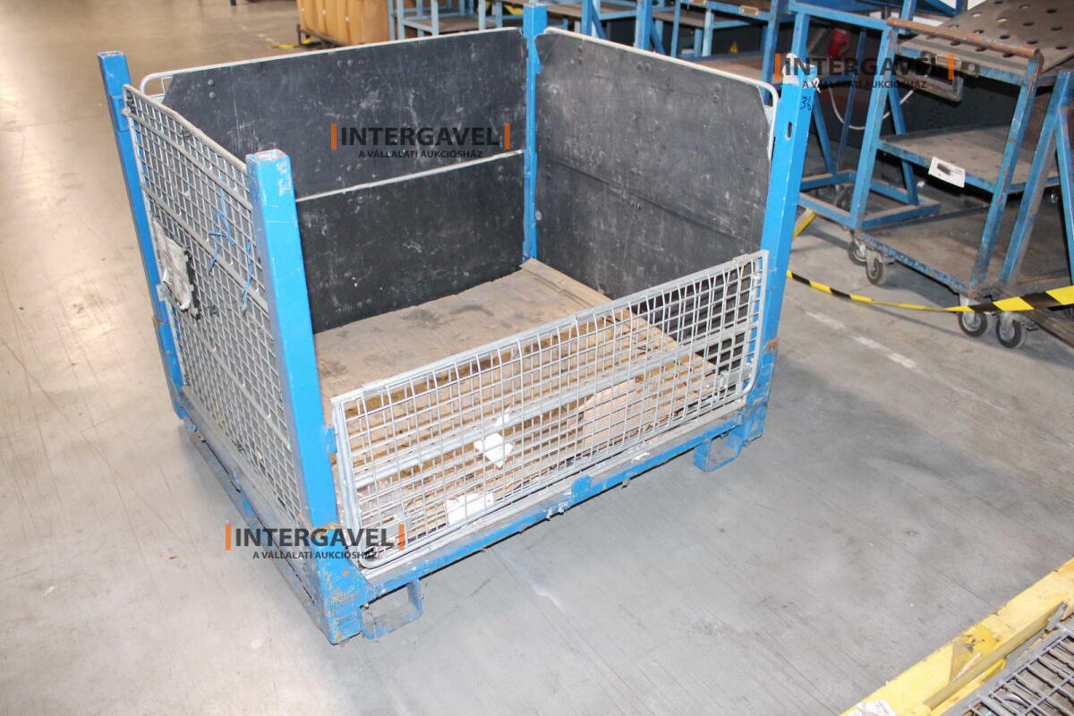 Rácsos konténer - összecsukható 4