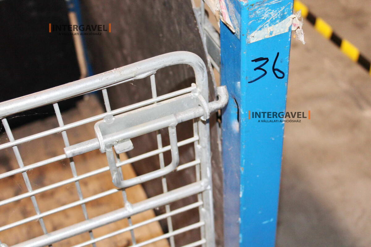 Rácsos konténer - összecsukható 9