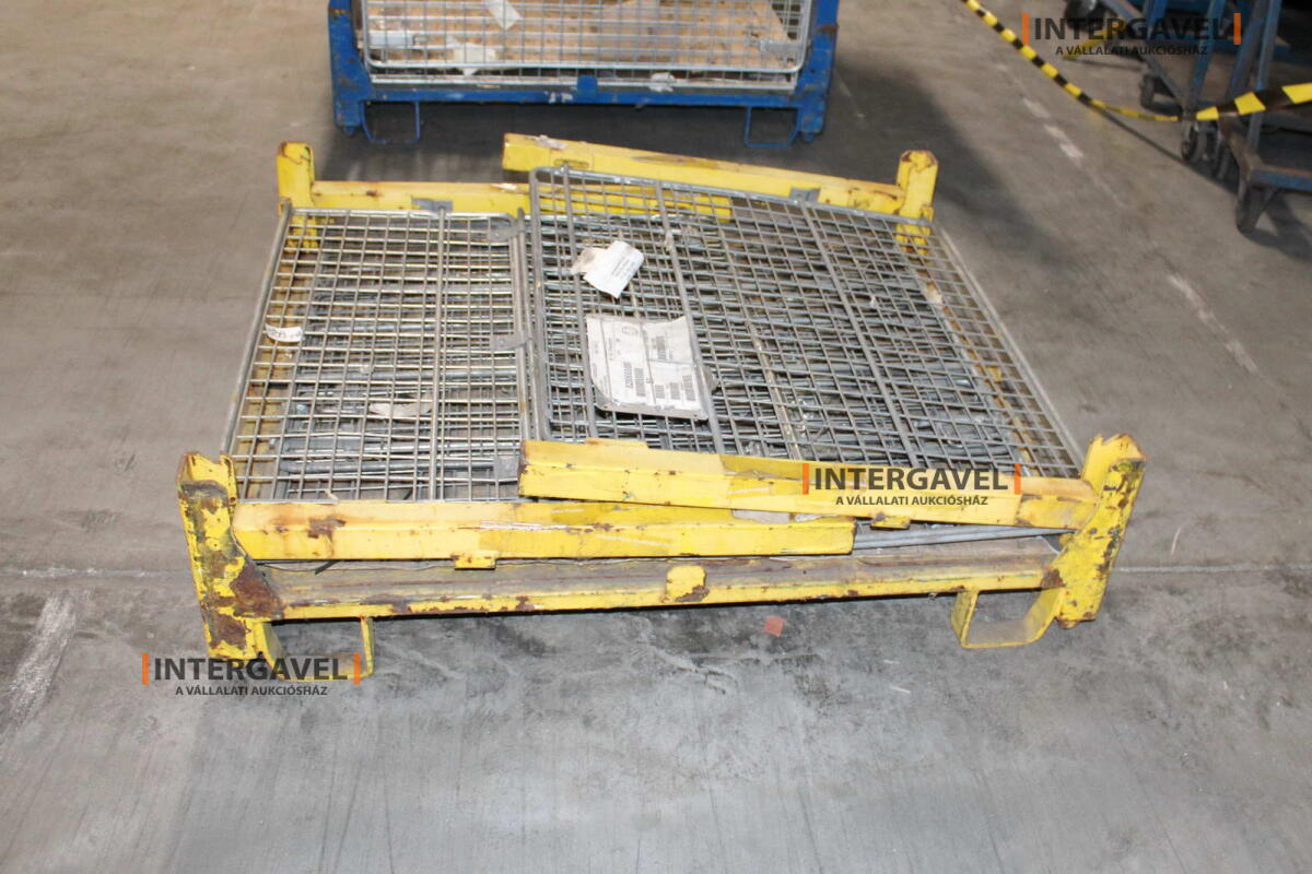 Rácsos konténer - összecsukható 18