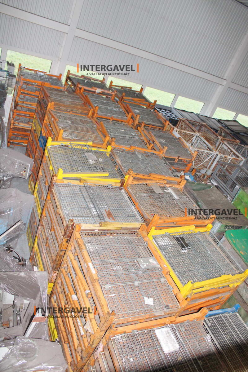 Rácsos konténer - összecsukható 22