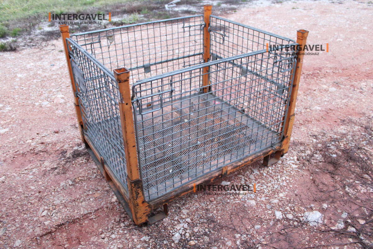 Rácsos konténer - összecsukható 28