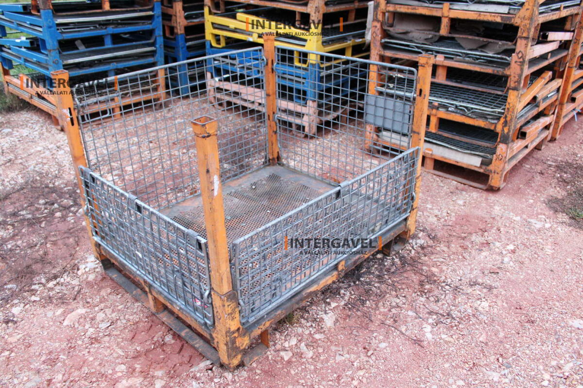 Rácsos konténer - összecsukható 29