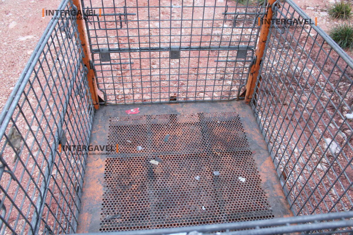 Rácsos konténer - összecsukható 33