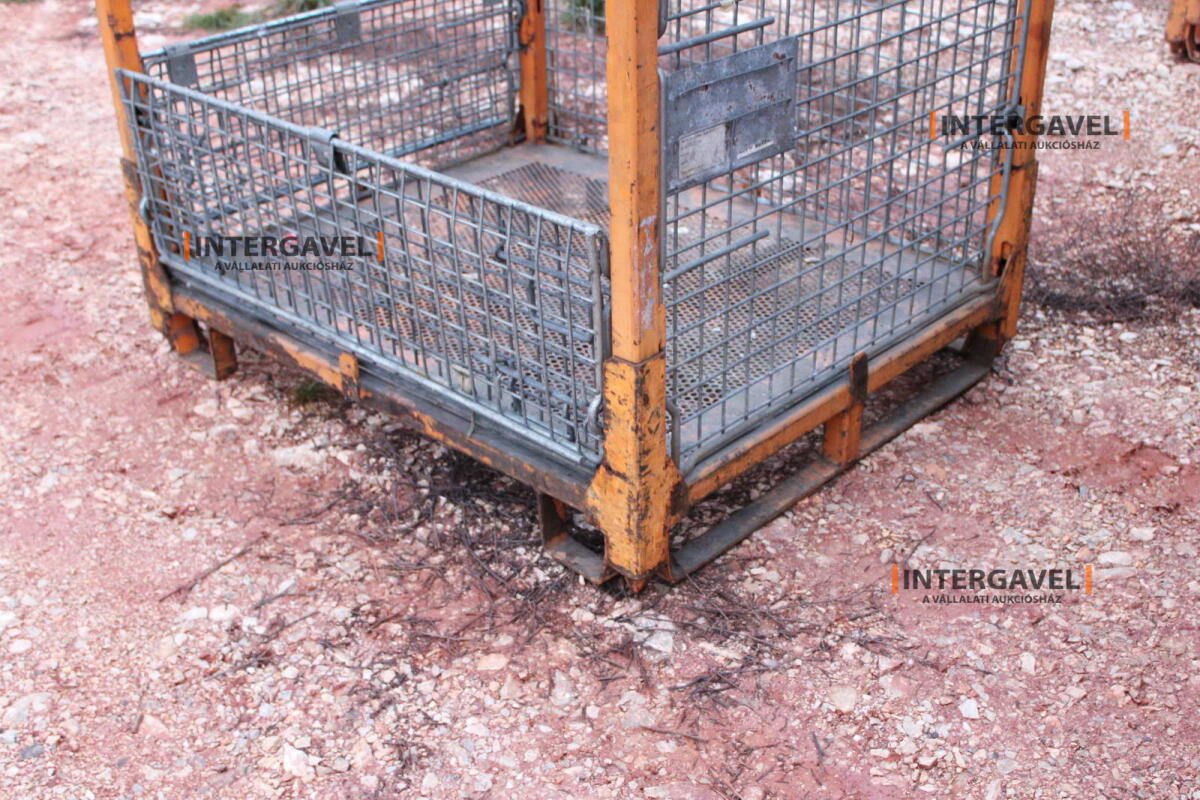 Rácsos konténer - összecsukható 34