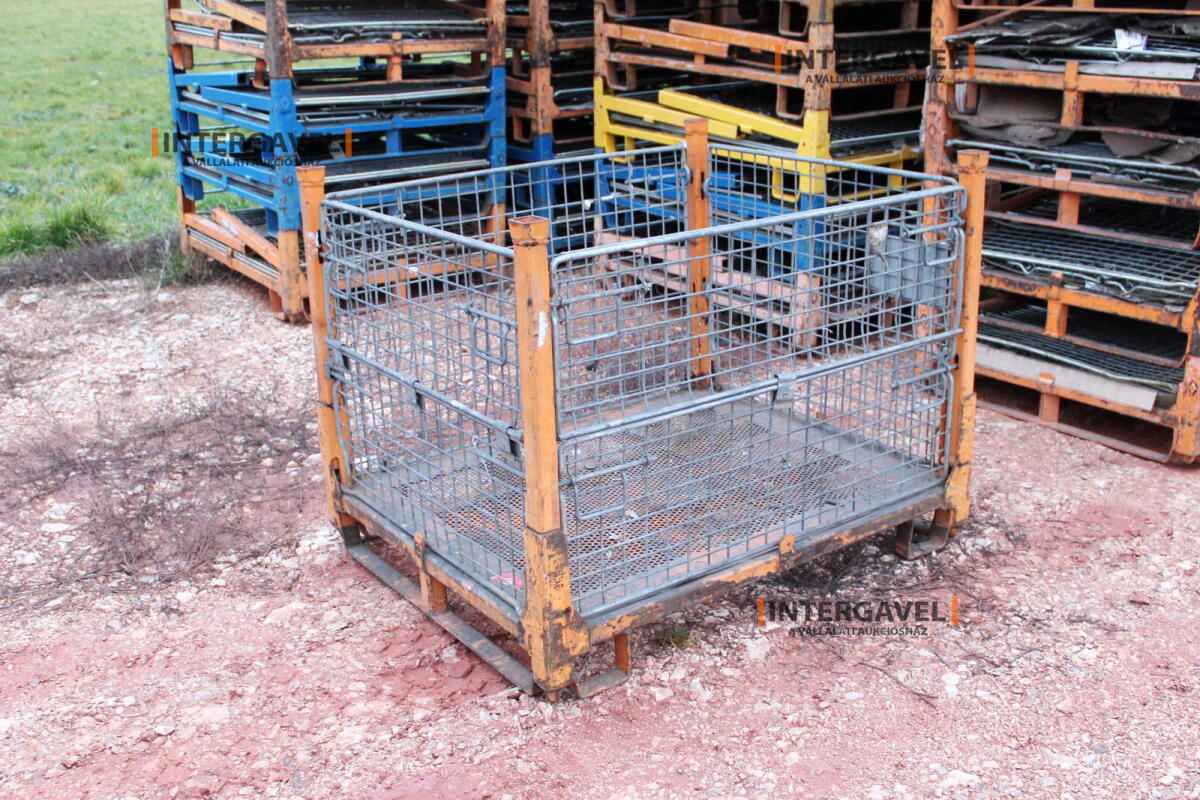 Rácsos konténer - összecsukható 2