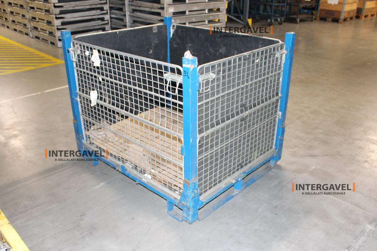 Rácsos konténer - összecsukható 6