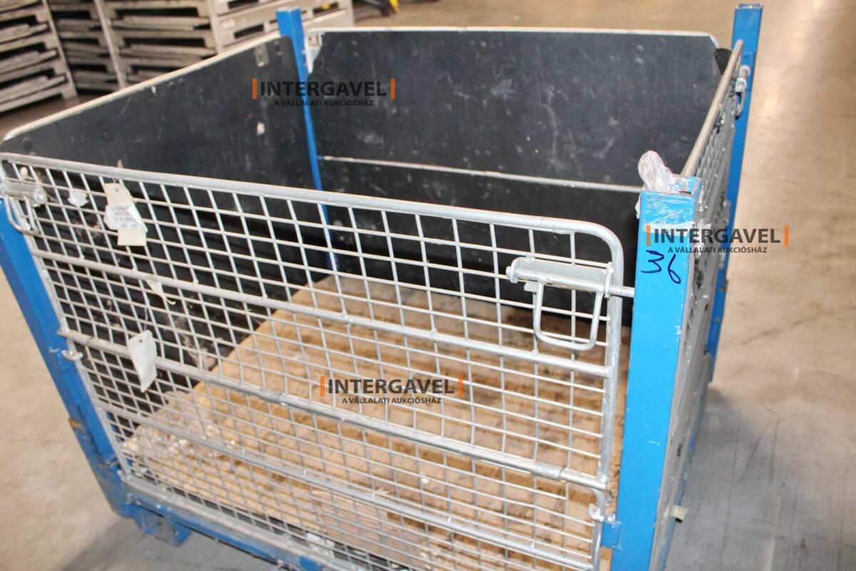 Rácsos konténer - összecsukható 8